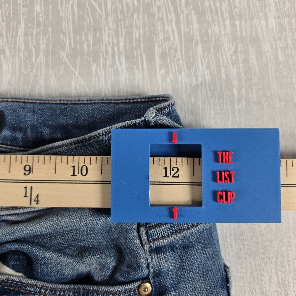 Mother Weekend Fray Jeans Womens Size 26 Blue Hop On Hop Off - Picture 6 of 9